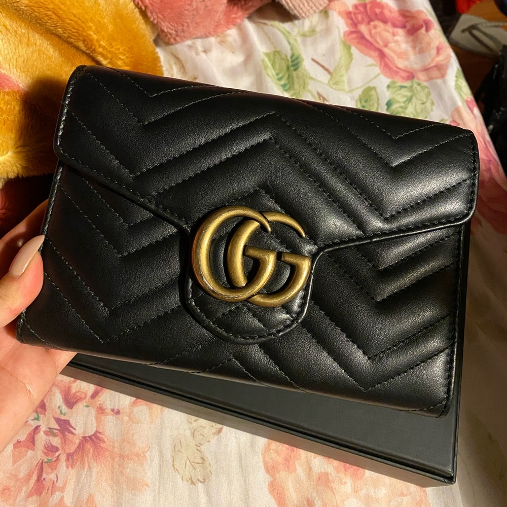 GG Marmont matelassé mini bag